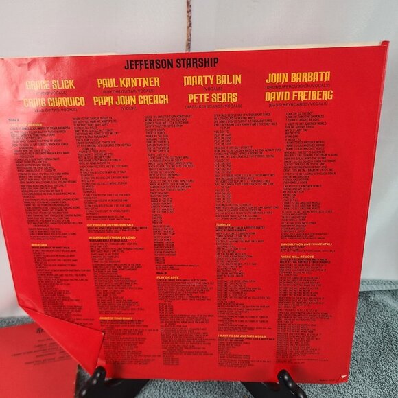 Jefferson Starship Red Octopus LP 1975 Original Vinyl‎ Album - Picture 6 of 9
